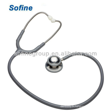 DT-312 Stéthoscope à double tête de luxe avec anneau sans refroidissement Stéthoscope Diaphragme